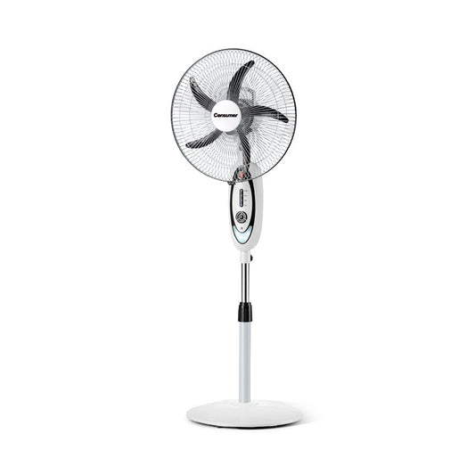 VENTILADOR DE PIE DE 16" RECARGABLE consumer