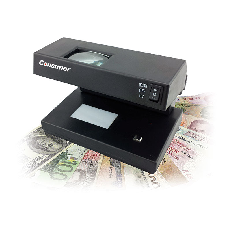 DETECTOR DE BILLETES PORTATIL CONSUMER
